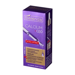 291411 BIELENDA CALCIUM+Q10 SERUM DO TWARZY 30ML AKTYWNIE LIFTINGUJĄCE PRZECIWZMARSZCZKOWE 5902169054458