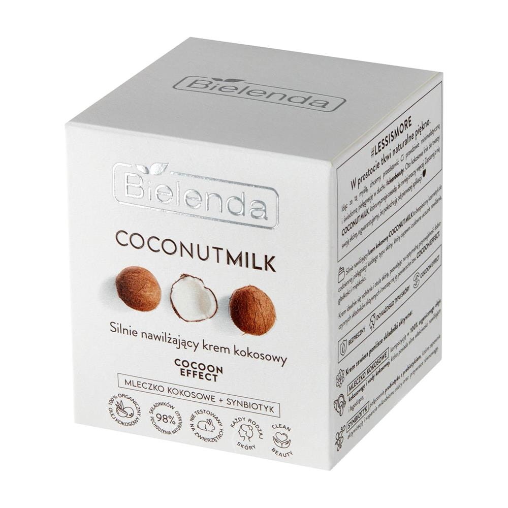 274883 BIELENDA COCONUT MILK KREM DO TWARZY 50ML SILNIE NAWILŻAJĄCY 5902169047290