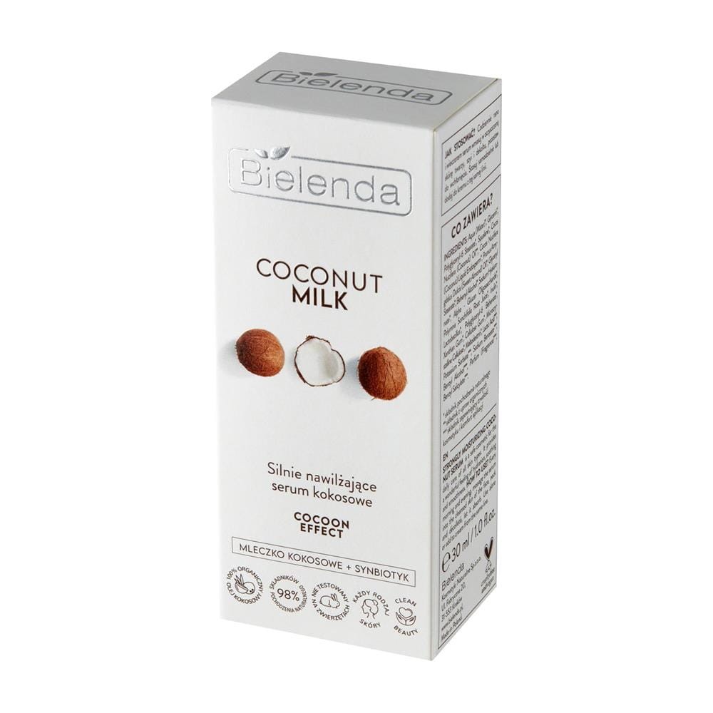 274884 BIELENDA COCONUT MILK SERUM DO TWARZY 30ML SILNIE NAWILŻAJĄCE 5902169047306