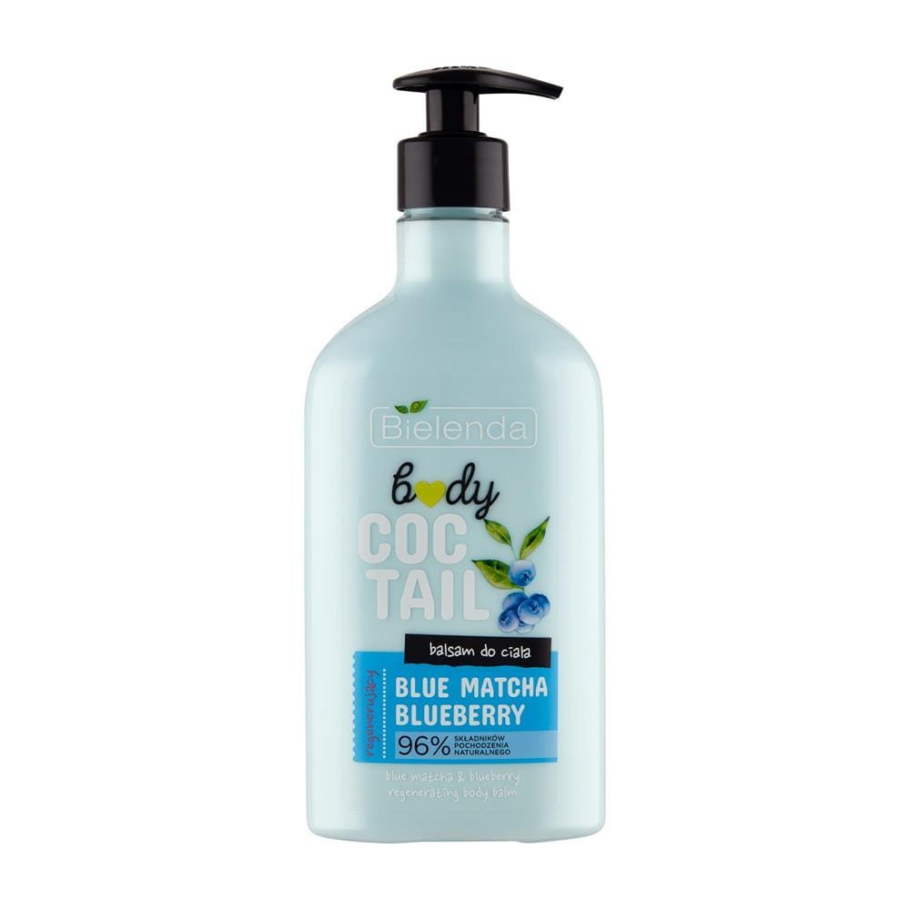 273423 BIELENDA COCTAIL BODY BALSAM DO CIAŁA 400ML BLUE MATCHA+BLUEBERRY REGENERUJĄCY 5902169048372