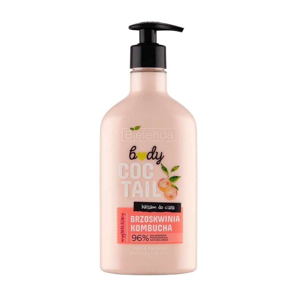 273422 BIELENDA COCTAIL BODY BALSAM DO CIAŁA 400ML BRZOSKWINIA+KOMBUCHA WYGŁADZAJĄCY 5902169048365