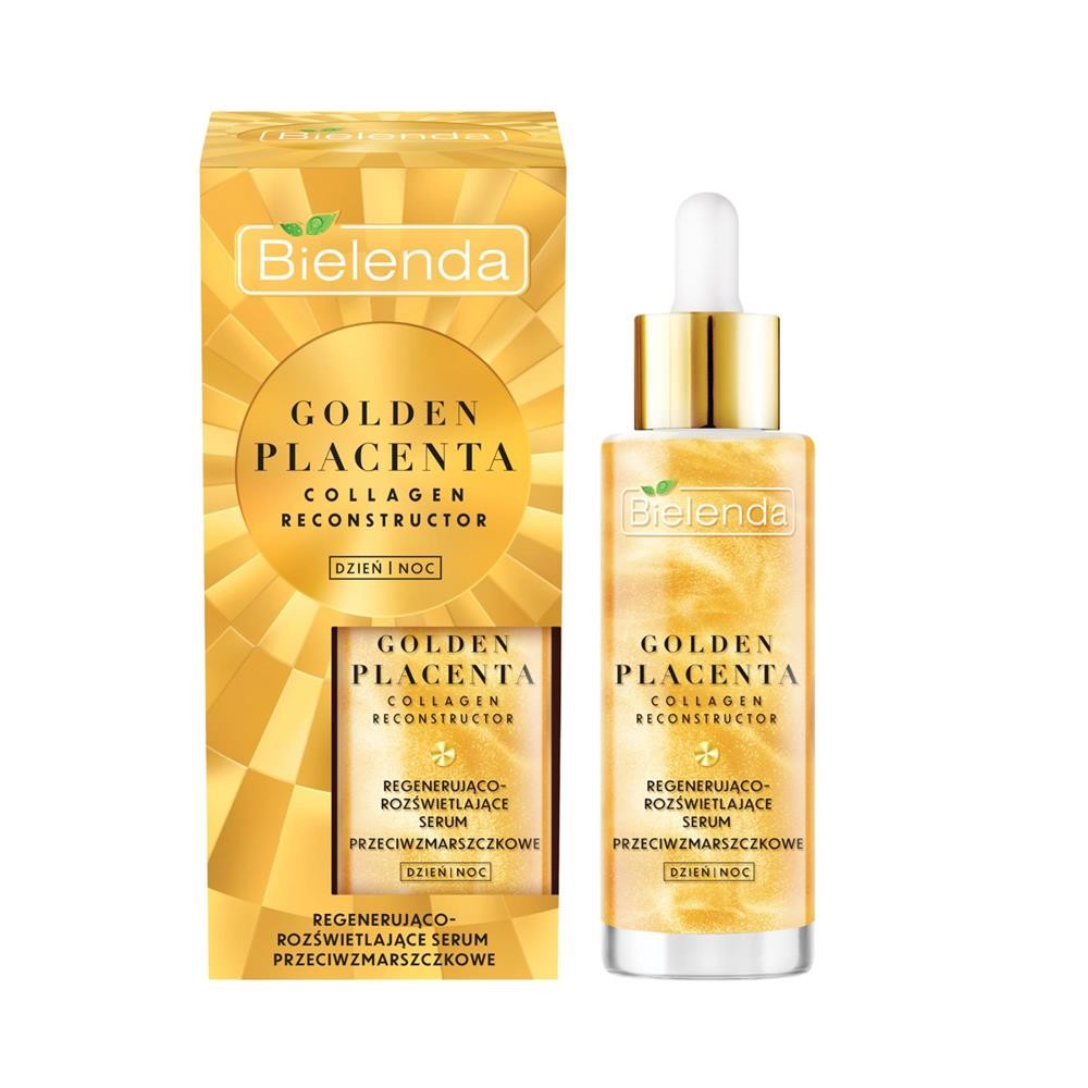 270459 BIELENDA GOLDEN PLACENTA SERUM DO TWARZY 30G REGENERUJĄCO-ROZŚWIETLAJĄCE DOJRZAŁA,WRAŻLIWA 5902169048334