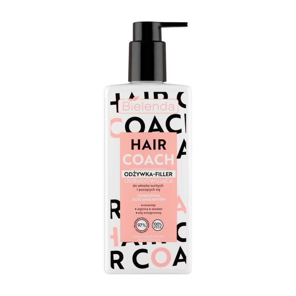 284946 BIELENDA HAIR COACH ODŻYWKA-FILLER DO WŁOSÓW 280ML ODBUDOWUJĄCA SUCHE I PUSZĄCE SIĘ 5902169051525