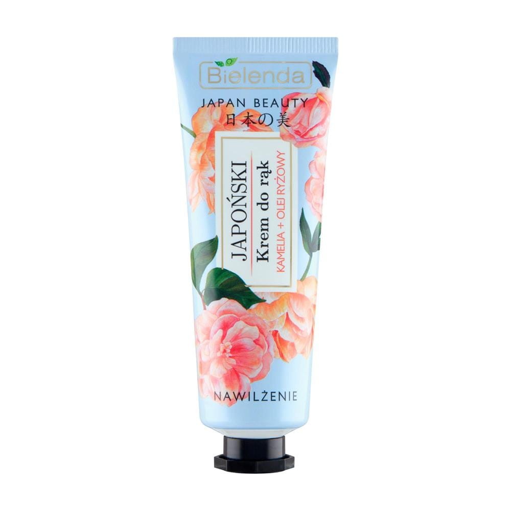 273418 BIELENDA JAPAN BEAUTY KREM DO RĄK 50ML KAMELIA+OLEJ RYŻOWY NAWILŻENIE 5902169032944