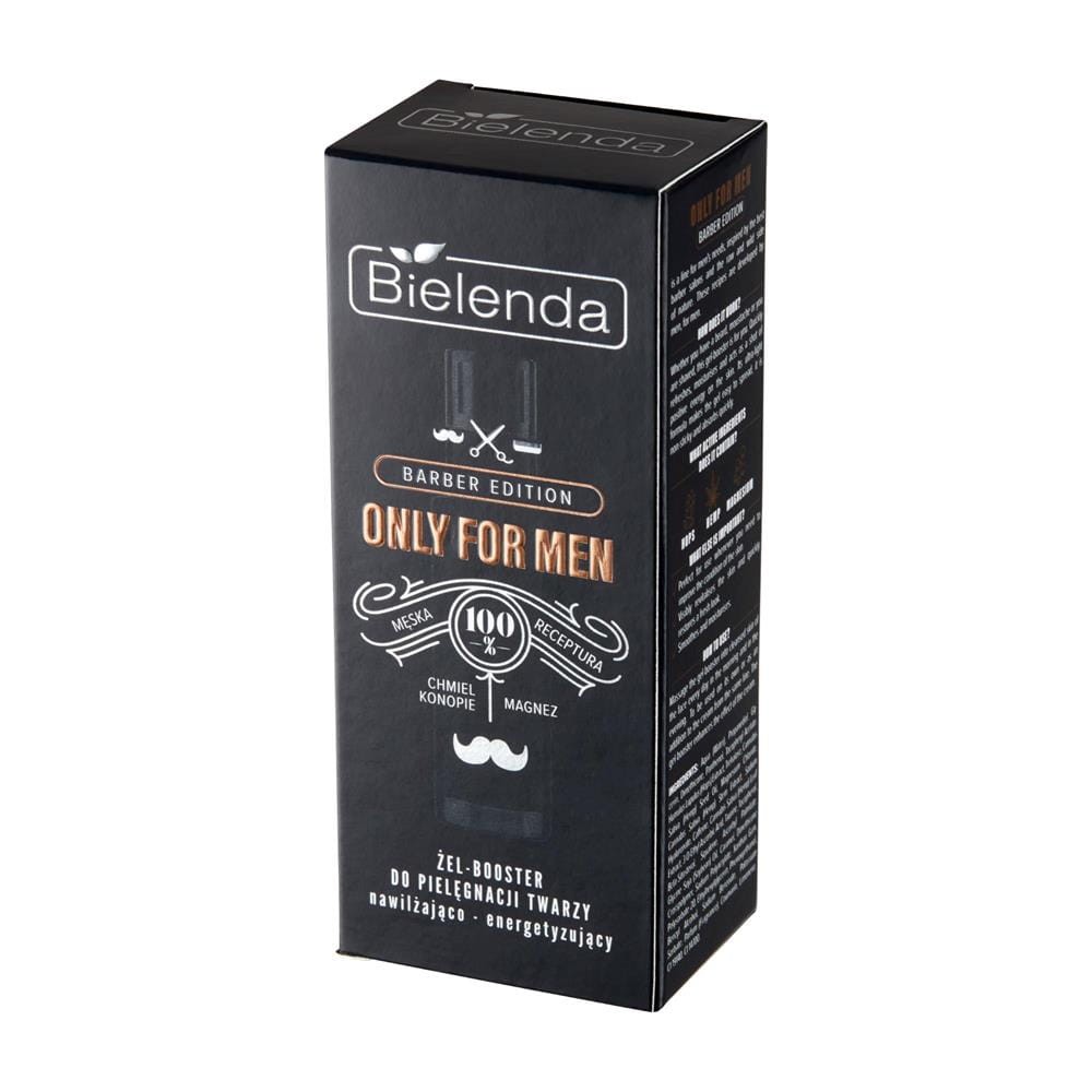 266867 BIELENDA ONLY FOR MEN BARBER ŻEL-BOOSTER DO TWARZY 30ML NAWILŻAJĄCO-ENERGETYZUJĄCY 5902169046125