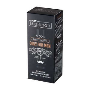 BIELENDA ONLY FOR MEN BARBER ŻEL-BOOSTER DO TWARZY 30ML NAWILŻAJĄCO-ENERGETYZUJĄCY