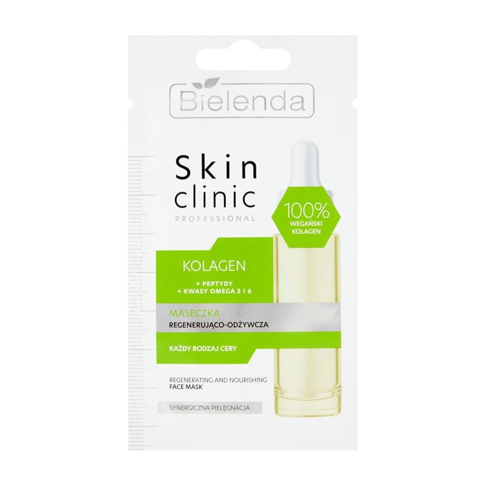 279644 BIELENDA SKIN CLINIC PROFESSIONAL MASECZKA DO TWARZY 8G KOLAGEN KAŻDY RODZAJ CERY 5902169049836