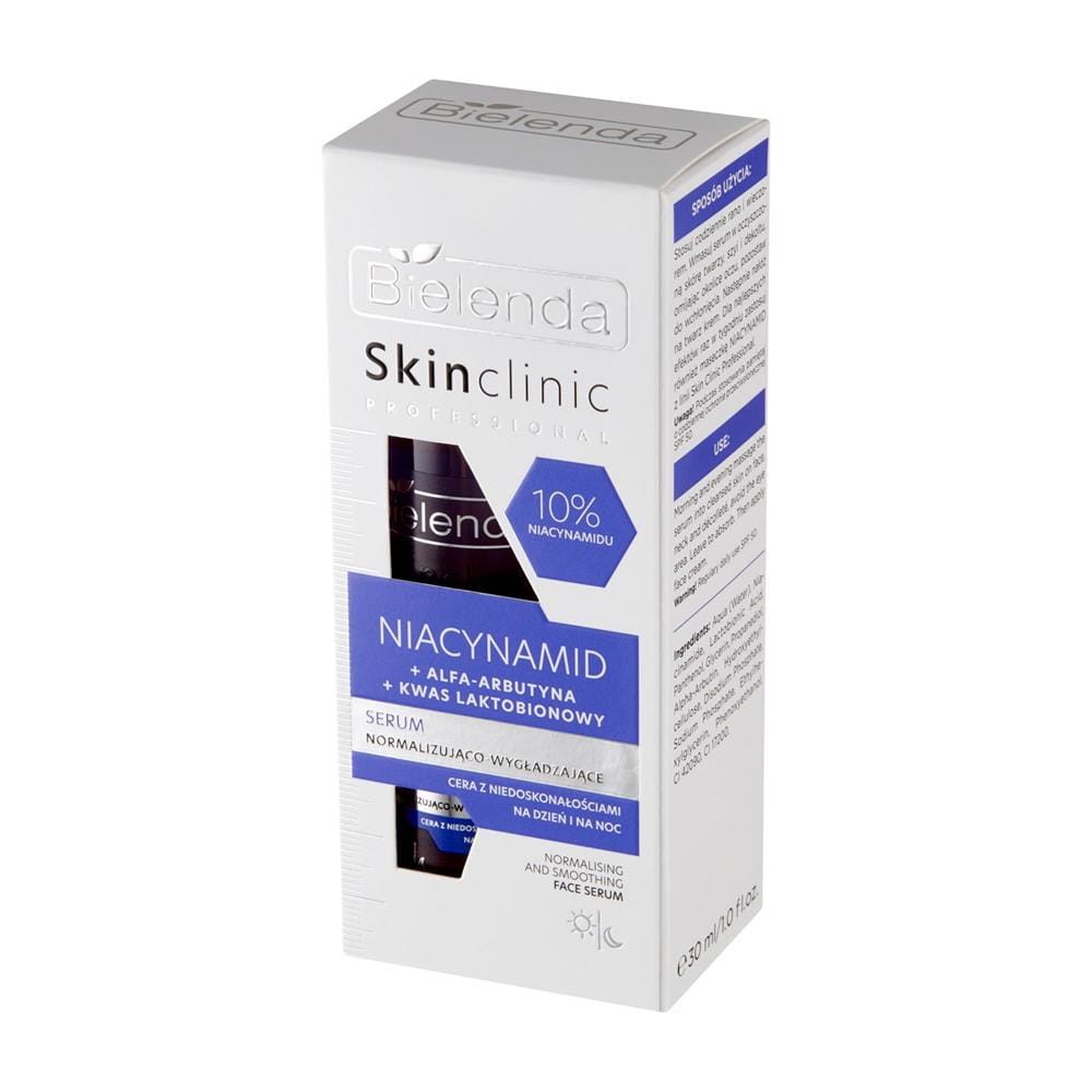 279636 BIELENDA SKIN CLINIC PROFESSIONAL SERUM DO TWARZY 30ML NIACYNAMID Z NIEDOSKONAŁOŚCIAMI 5902169049799