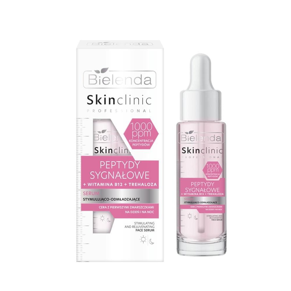 291267 BIELENDA SKIN CLINIC PROFESSIONAL SERUM DO TWARZY 30ML PEPTYDY SYGNAŁOWE PIERWSZE ZMARSZCZKI 5902169053093