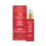 BIELENDA SUPER TRIO RETINOL+VIT C+KOLAGEN SERUM DO TWARZY 30ML AKTYWNIE REWITALIZUJĄCE