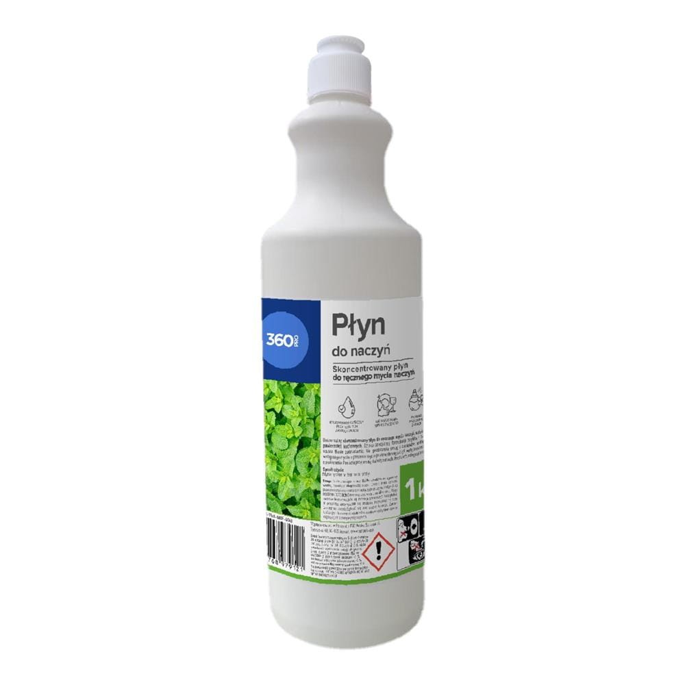 289737 360 PRO PŁYN DO NACZYŃ 1L PREMIUM MIĘTA 5902768979121