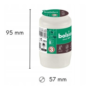 290049 BOLSIUS WKŁAD OLEJOWY RC3  50H 20 SZT. 95mm x 57mm 8717847177315