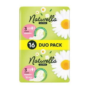 297373 NATURELLA PODPASKI CAMOMILE ULTRA MAXI 16 SZT. 8001090586032