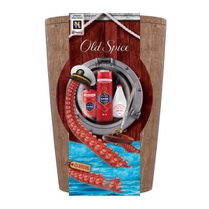 289953 OLD SPICE ZESTAW PREZENTOWY CAPTAIN BECZKA STICK+ŻEL POD PRYSZNIC+WODA PO GOLENIU 8700216131315