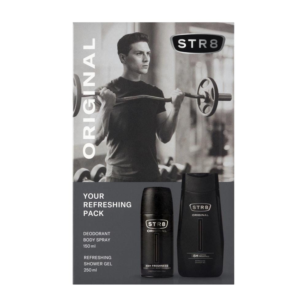 290012 STR8 ZESTAW PREZENTOWY SPRAY 150ML+ŻEL 250ML ORIGINAL 5900536354781