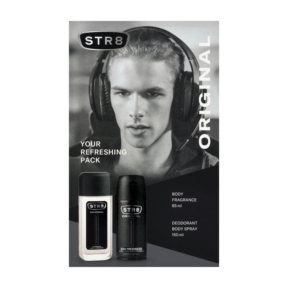 290016 STR8 ZESTAW PREZENTOWY DNS 75ML+SPRAY 150ML ORIGINAL 5900536354828