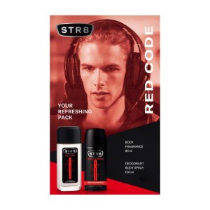 290017 STR8 ZESTAW PREZENTOWY DNS 75ML+SPRAY 150ML RED CODE 5900536354835