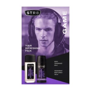 290019 STR8 ZESTAW PREZENTOWY DNS 75ML+SPRAY 150ML GAME 5900536354859
