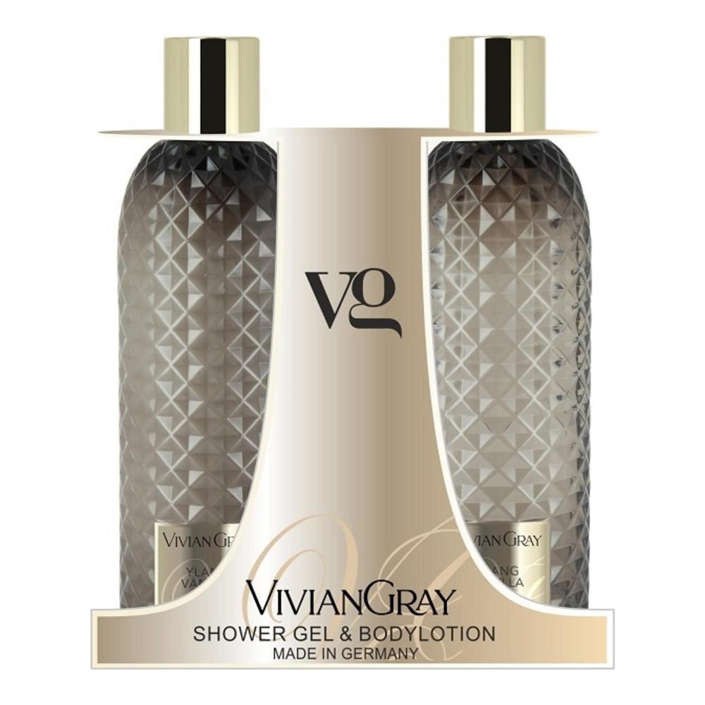 403398 VIVIAN GREY ZESTAW PREZENTOWY GEMSTONE YLANG&amp;VANILLA ŻEL POD PRYSZNIC+KREM DO CIAŁA 4250120735290
