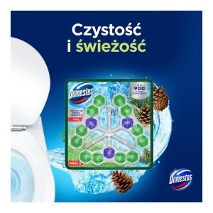 401814 DOMESTOS KOSZYK DO WC 50GX3 POWER 5 PINE 8720182903198