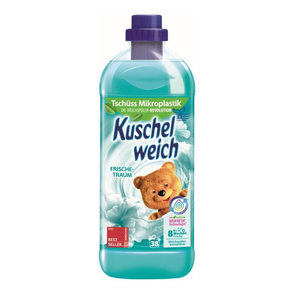 402508 KUSCHELWEICH PŁYN DO PŁUKANIA 38P 1L FRISCHETRAUM 4013162031399
