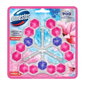 401818 DOMESTOS KOSZYK DO WC 50GX3 POWER 5 MAGNOLIA 8720182903877