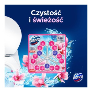 401818 DOMESTOS KOSZYK DO WC 50GX3 POWER 5 MAGNOLIA 8720182903877