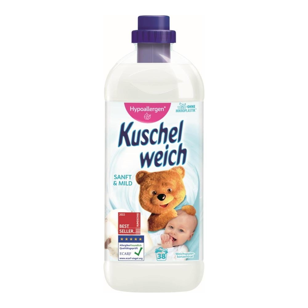 402510 KUSCHELWEICH PŁYN DO PŁUKANIA 38P 1L SANFT&amp;MILD 4013162031337