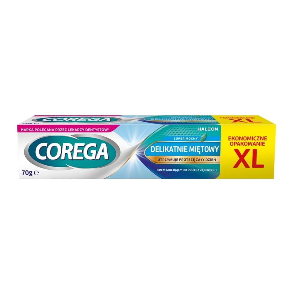 405104 COREGA KREM 70G SUPER MOCNY DELIKATNIE MIĘTOWY 5054563210678