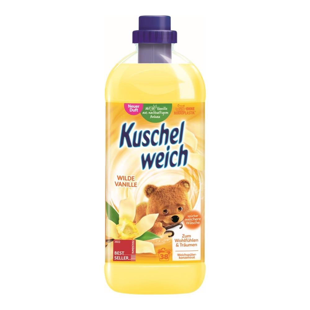 402511 KUSCHELWEICH PŁYN DO PŁUKANIA 38P 1L WILDE VANILLE 4013162031351