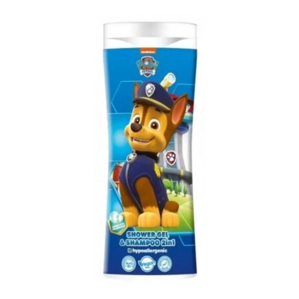 283110 PAW PATROL ŻEL POD PRYSZNIC I SZAMPON DO WŁOSÓW 300ML 2W1 BUBBLE GUM 5903957301969