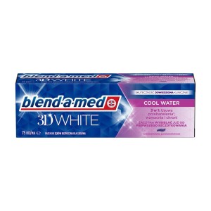 287230 BLEND-A-MED PASTA DO ZĘBÓW  75ML 3D WHITE COOL WATER 8006540793138