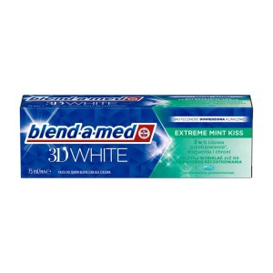 287227 BLEND-A-MED PASTA DO ZĘBÓW  75ML 3D WHITE EXTREME MINT KISS 8006540792162