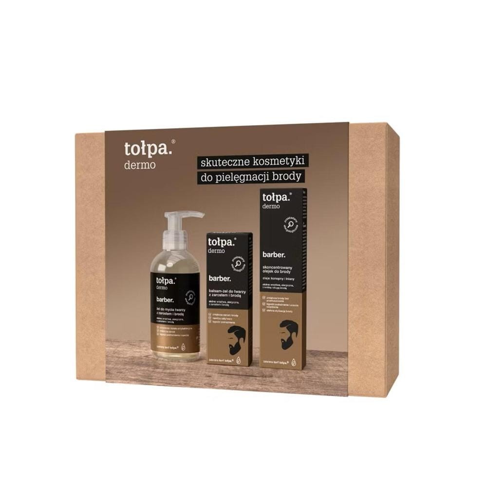 405509 TOŁPA DERMO BARBER ZESTAW PREZENTOWY 24 BALSAM-ŻEL+OLEJEK+ŻEL 5903900965200
