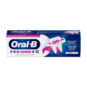 404686 ORAL B. PASTA DO ZĘBÓW 75ML 6-12 PRO-JUNIOR 8700216089654