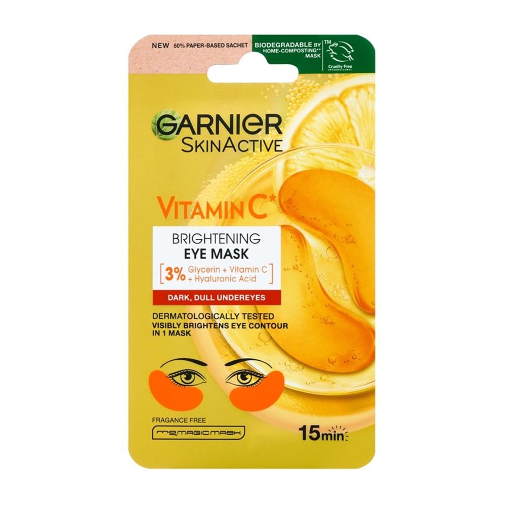 299680 GARNIER SKIN ACTIVE VITAMIN C PŁATKI POD OCZY 5G ROZŚWIETLAJĄCE 3600542569040
