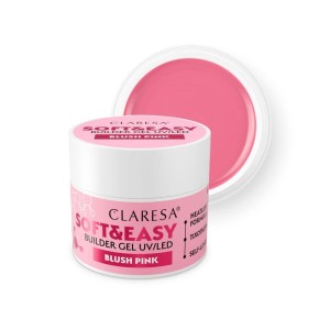 CLARESA ŻEL BUDUJĄCY DO PAZNOKCI 12G SOFT&EASY UV/LED BLUSH PINK 5903819825718
