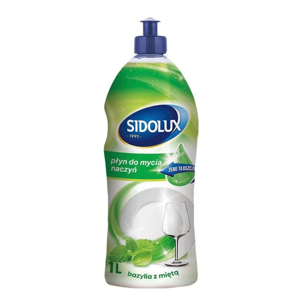 254972 SIDOLUX DISH SPA ŻEL DO NACZYŃ 1L AROMA BOOST BAZYLIA I MIĘTA 5902986269967