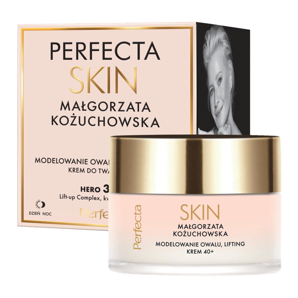 403815 DAX PERFECTA PERFECT SKIN M.KOŻUCHOWSKA 40+ KREM DO TWARZY 50ML MODELOWANIE OWALU,LIFTING 5900525090409