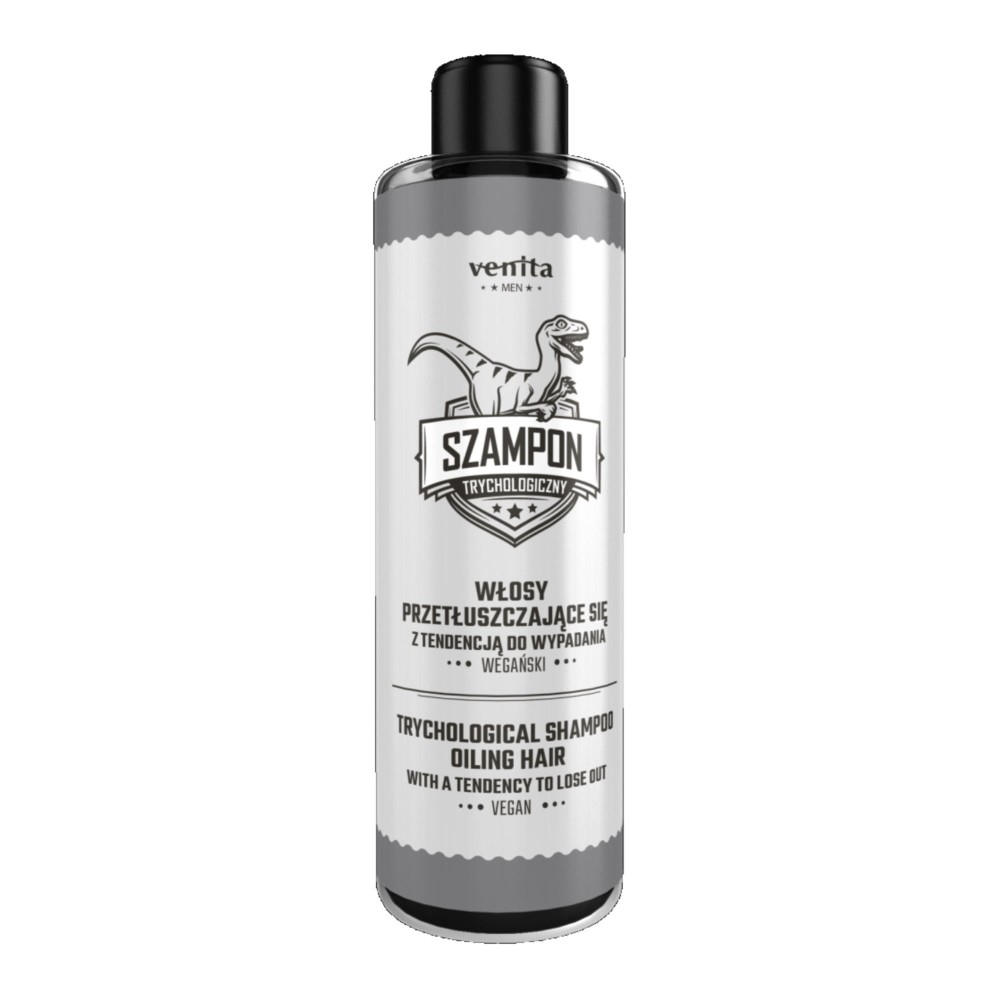 409115 VENITA MEN SZAMPON DO WŁOSÓW 300ML TRYCHOLOGICZNY PRZETŁUSZCZAJĄCE SIĘ 5902101521970