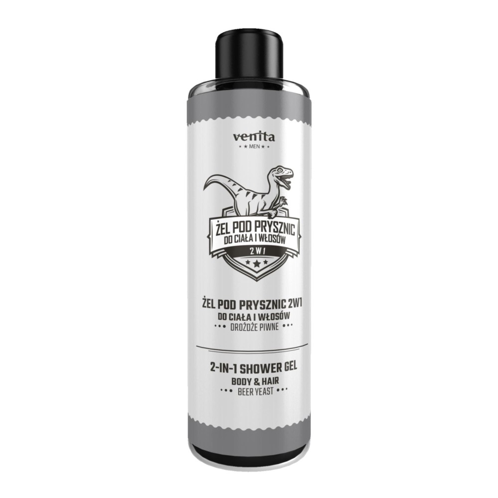 409114 VENITA MEN ŻEL POD PRYSZNIC 300ML 2W1 5902101521987