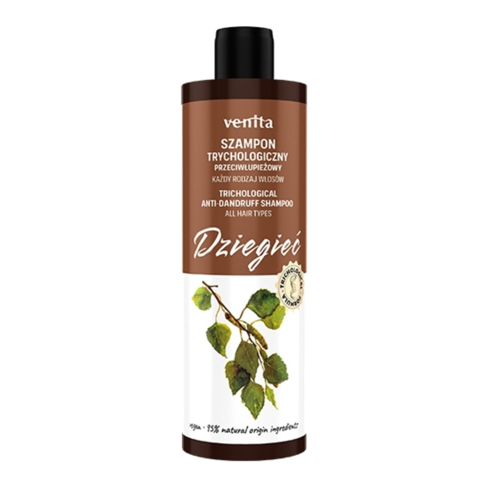 407203 VENITA TRYCHOLOGICZNY SZAMPON DO WŁOSÓW 300ML DZIEGIEĆ PRZECIWŁUPIEŻOWY KAŻDY RODZAJ WŁOSÓW 5902101521895