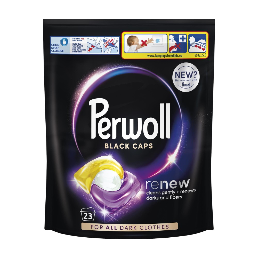 293951 PERWOLL KAPSUŁKI DO PRANIA 23 SZT. BLACK 9000101810561