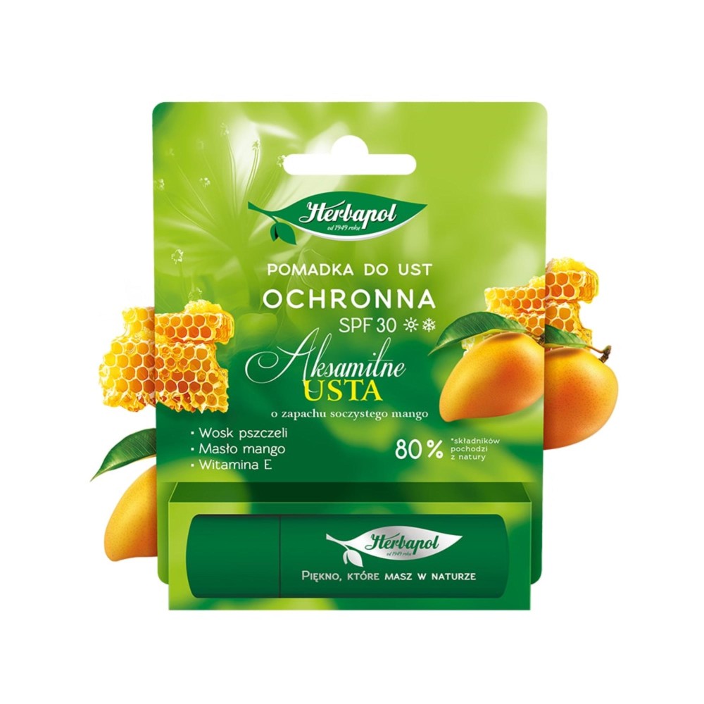 407799 HERBAPOL POMADKA OCHRONNA 4.9G WOSK PSZCZELI,MIGDAŁ 5900956901558