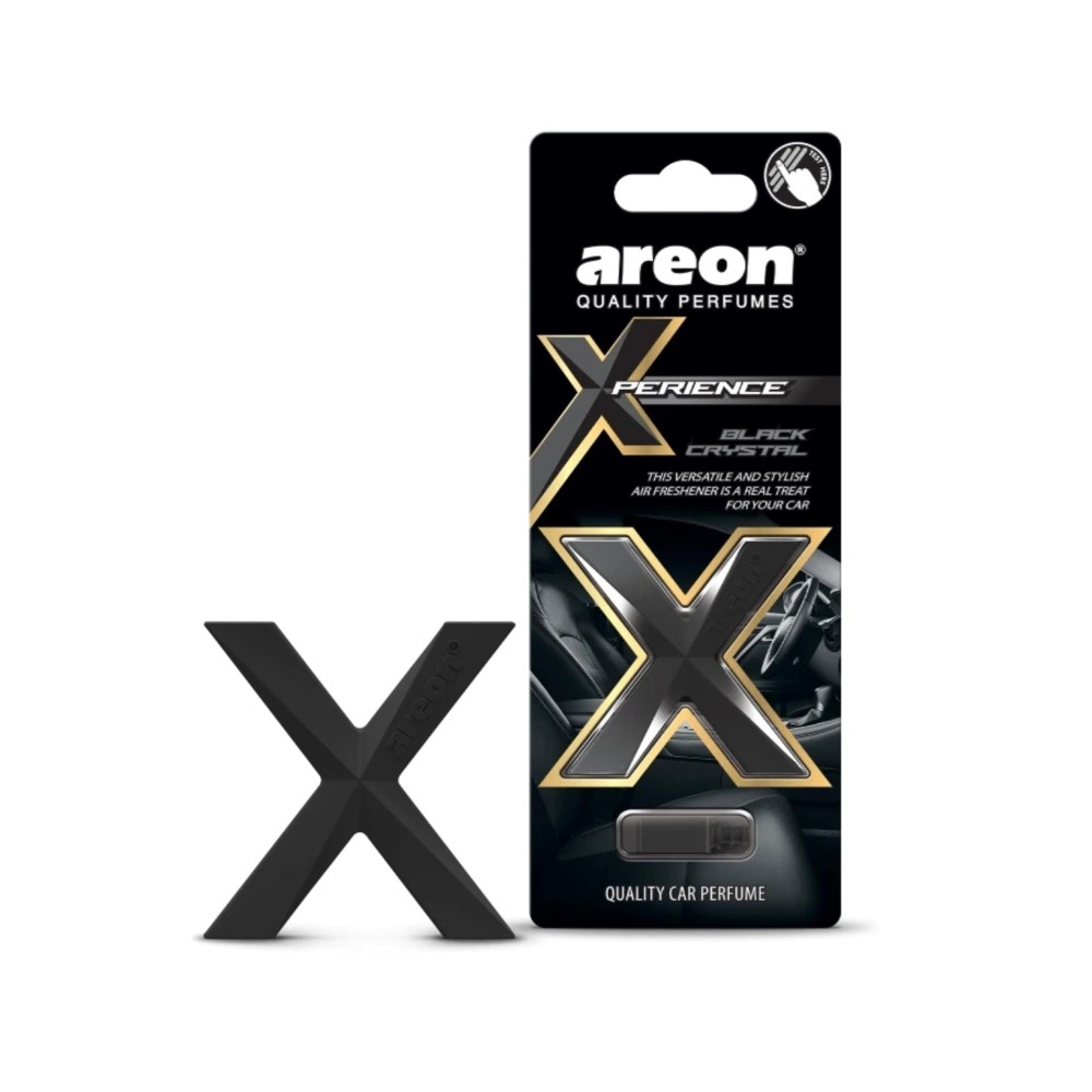 403379 AREON ODŚWIEŻACZ SAMOCHODOWY ZAWIESZKA XPERIENCE BLACK CRYSTAL 3800034985802