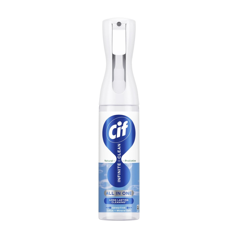 409364 CIF SPRAY DO CZYSZCZENIA 280ML INFINITE+CLEAN SENSITIVE LOTUS+MINERAL SALT 8721201911064