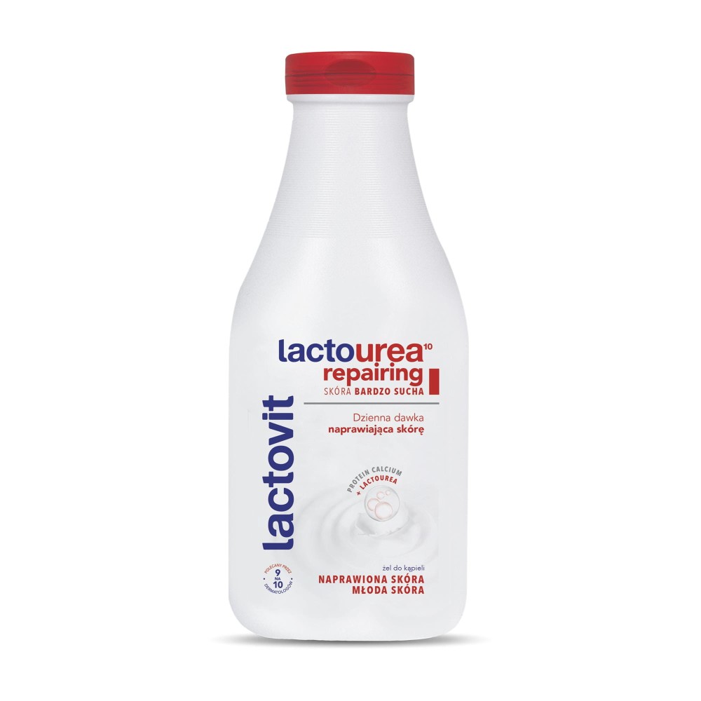 407252 LACTOVIT ŻEL DO KĄPIELI 500ML LACTOUREA REPAIRING BARDZO SUCHA 8411135009028