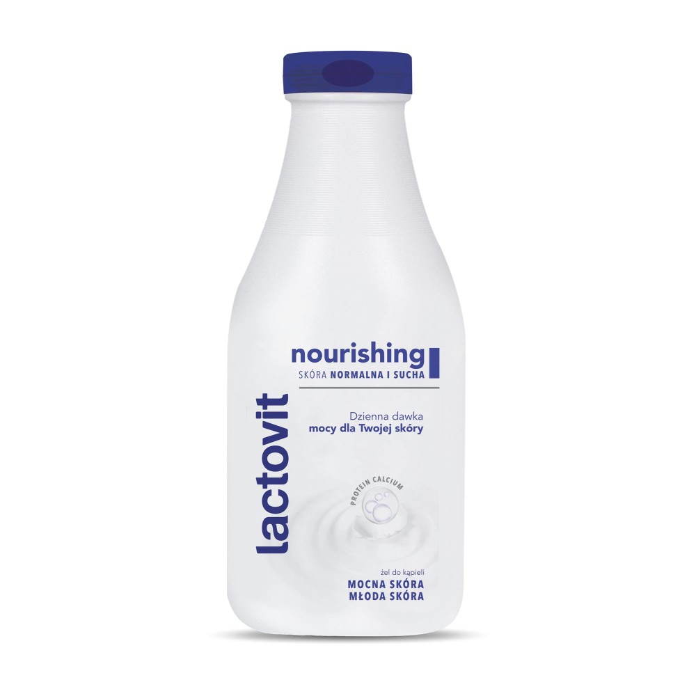 407251 LACTOVIT ŻEL DO KĄPIELI 500ML NOURISHING NORMALNA I SUCHA 8411135009455