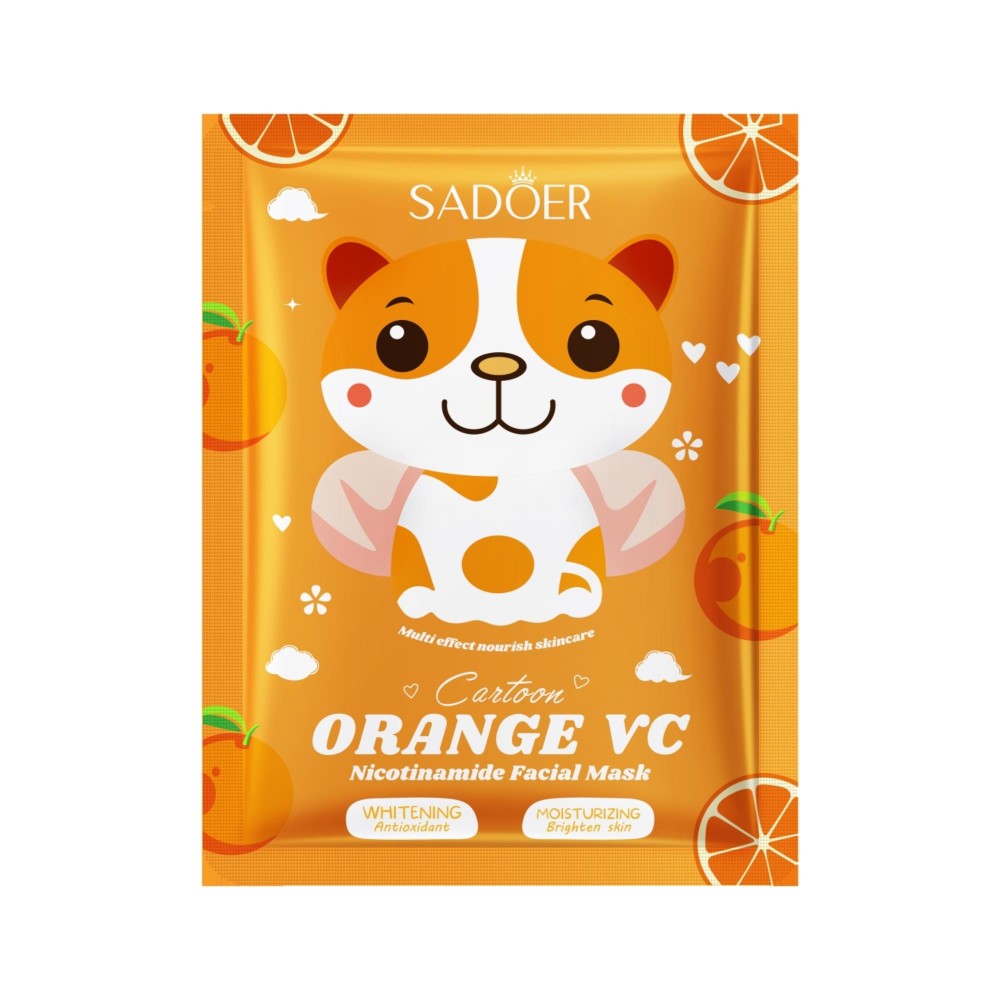 409705 SADOER MASECZKA DO TWARZY W PŁACIE ORANGE VC 6942349734311