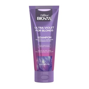 273971 BIOVAX GLAMOUR SZAMPON DO WŁOSÓW 200ML ULTRA VIOLET BLOND,SIWE/KOLORYZOWANE,NATURALNE 5900116085784
